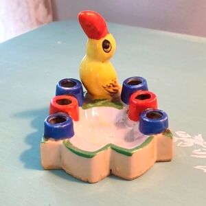 1930s Cigarette Holder Ashtray Lusterware